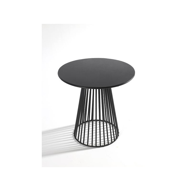 table d appoint, bistrot, design, vintage, noir - meuble deco Serax