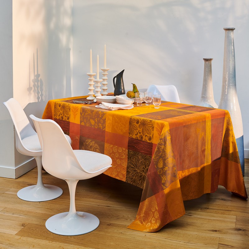 Nappe de table ronde en PVC - Cuisine/Couverts et Art de la table