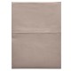 Drap plat uni satin de coton Bio Teophile Biche