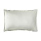 Taie rectangle satin de coton Bio Teophile Tilleul