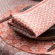 Serviettes de table Wagara Cerisier, Le Jacquard Français