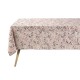 Nappes de table coton et lin Campagne Rose, Le Jacquard Français 