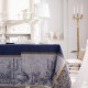 Nappe de Noël coton Festin Cristal, Le Jacquard Français