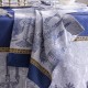 Serviettes de table coton Festin Cristal, Le Jacquard Français