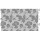 Nappe sur mesure Souveraine Argent pur lin laize 180cm, Le Jacquard Français