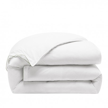 Le Jacquard Français - Parure de lit percale de coton 80 fils/cm² Songe Nature