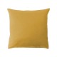 Housses de coussin jacquard coton uni Bastide Curry, Garnier-Thiébaut 