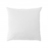 Housses de coussin jacquard coton uni Bastide Neige, Garnier-Thiébaut (par 2)