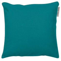 Housse de coussin unie Confettis Vert Canard, Garnier-Thiébaut 