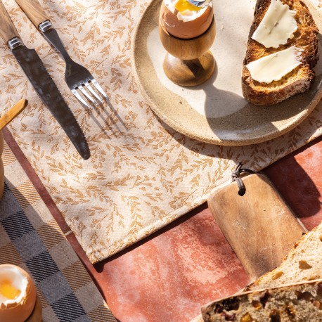 Set de table enduit Champêtre Graminées, Le Jacquard Français