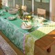 Nappe enduite sur mesure Sinharâja Jungle, laize 180cm, Le Jacquard Français