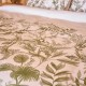 Le Jacquard Français - Parure de lit imprimée en percale de coton 122 fils/cm² Jardin d'Eden Lierre