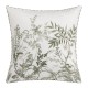 Taie d'oreiller carrée imprimée en percale de coton 122 fils/cm² Jardin d'Eden Lierre