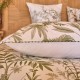 Le Jacquard Français - Taies d'oreiller imprimées en percale de coton 122 fils/cm² Jardin d'Eden Lierre