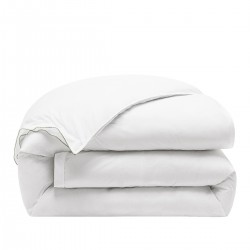 Le Jacquard Français - Housse de couette percale de coton 80 fils/cm² Songe Nature