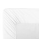 Garnier-Thiébaut - Drap housse uni en percale de coton 90 fils/cm² Olana Blanc