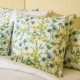 Taies d'oreiller en percale de coton 80 fils/cm² Aube Florale Prairie