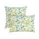 Taies d'oreiller en percale de coton 80 fils/cm² Aube Florale Prairie