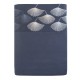 Drap plat brodé en satin de coton 120 fils/cm² Pistil Automne